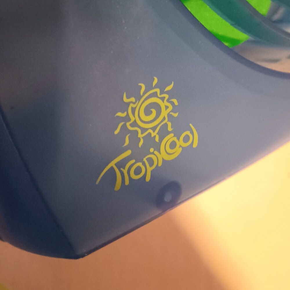 Vintage Holmes Tropicool Translucent Desk Fan-1997-2 Speed Motor-Tested/Working - Picture 8 of 11